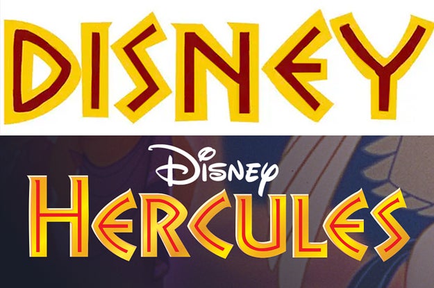 I'm Going To Give You A Font And You Tell Me The Disney Movie It's From
