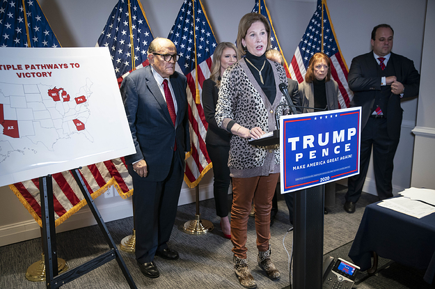 Sidney Powell And Mike Lindell Are Using Dominion’s Defamation Suit To Boost The Election Fraud Claims That Got Them Sued
