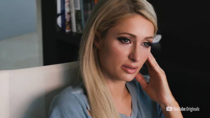 Paris Hilton appears emotional in still from her documentary "This is Paris"