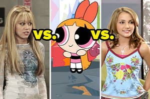 Hannah Montana versus Powerpuff Girls versus Zoey 101