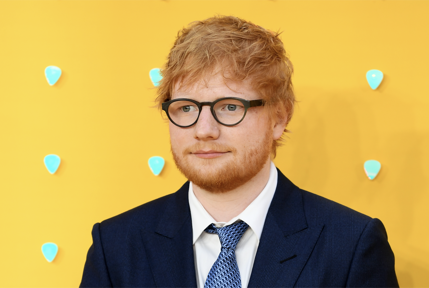 Ed Sheeran attends the UK Premiere of &quot;Yesterday&quot; at Odeon Luxe Leicester Square on June 18, 2019, in London, England