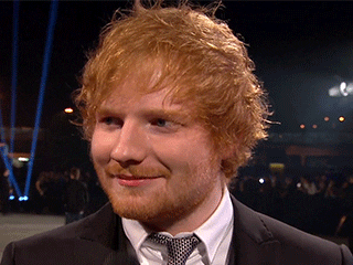 Ed Sheeran attends the 2020 MTV EMAs