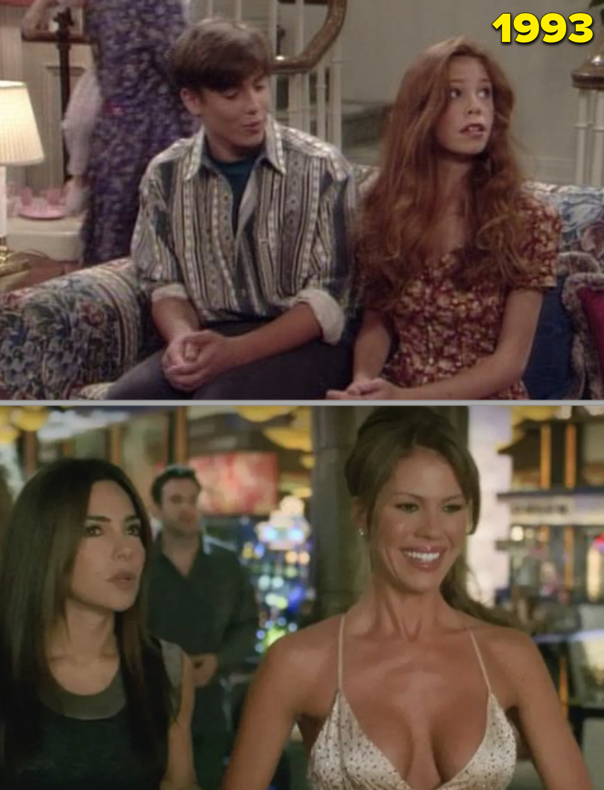 Nikki as a teen on &quot;Boy Meets World&quot; vs. as an adult in a casino on &quot;Las Vegas&quot;