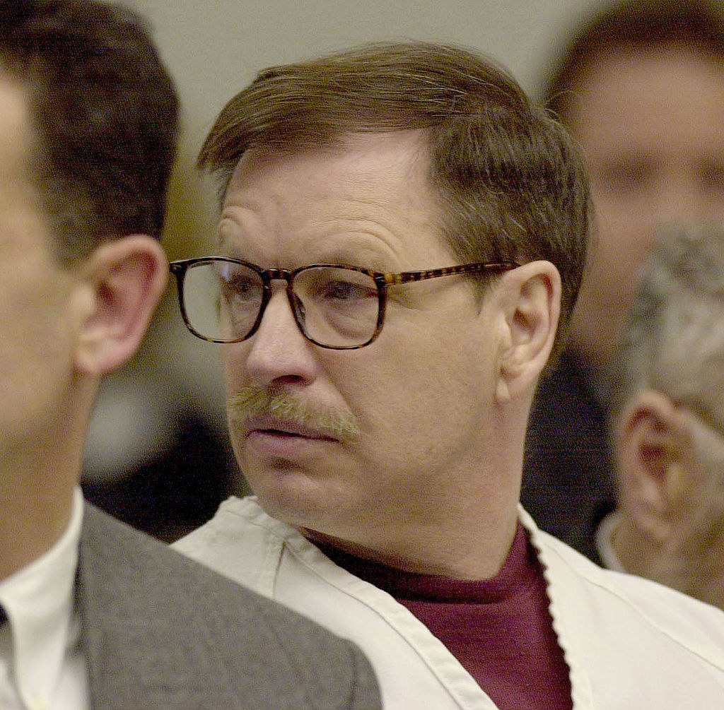 The Green River killer at his trial