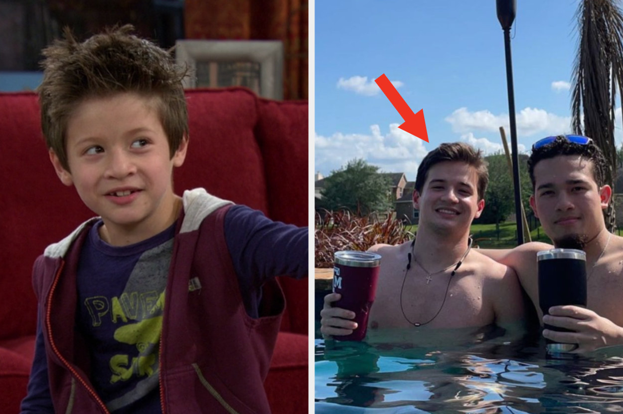 On the left, Cleveland is in character playing video games on the show. On the right, Cleveland is in a jacuzzi with his friend