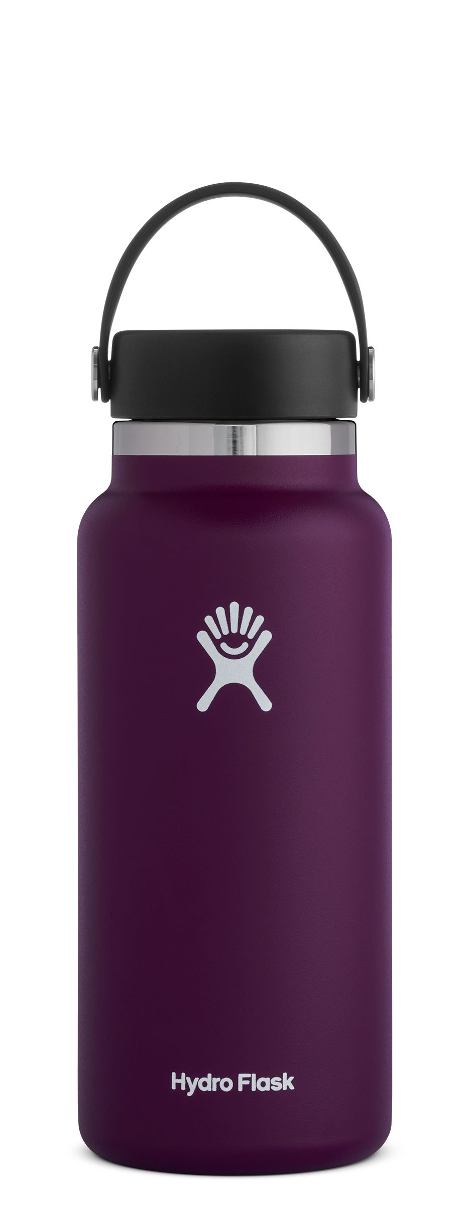 32-oz purple Hydro Flask water bottle