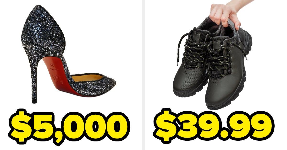 Can You Correctly Identify The Most Expensive Shoe?