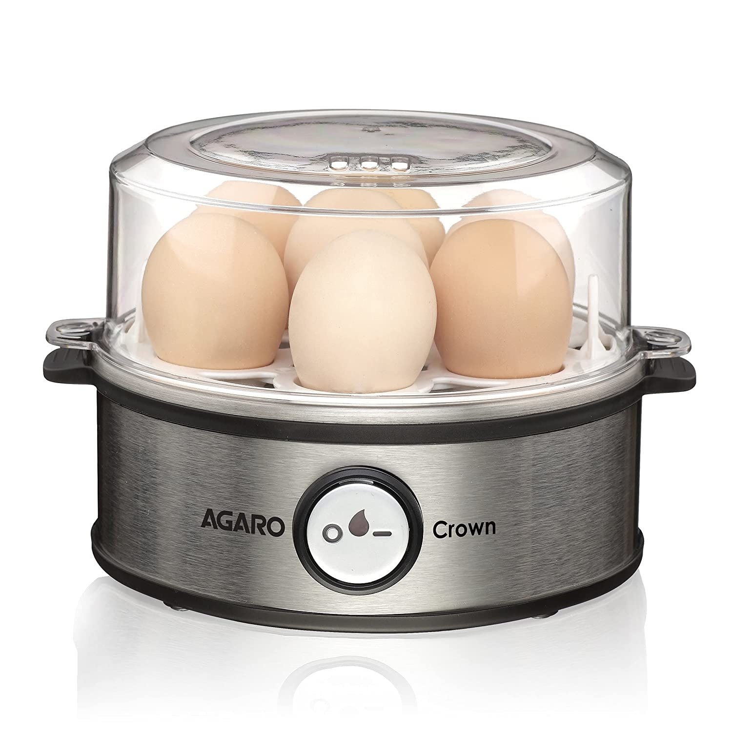 Agaro egg boiler with eggs inside