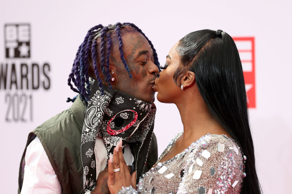(L-R) Lil Uzi Vert and JT of City Girls attend the BET Awards 2021