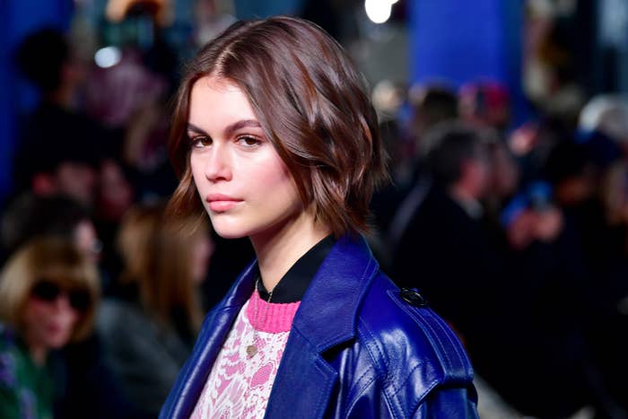 Model Kaia Gerber walks the runway for the Coach 1941 fashion show during February 2020 - New York Fashion Week on February 11, 2020 in New York City
