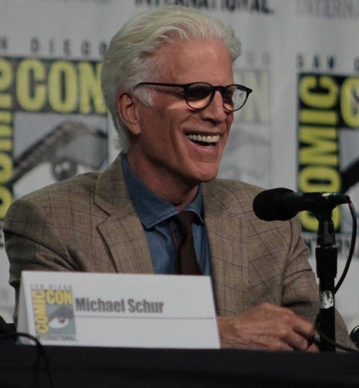 Ted Danson in the Indigo Ballroom at the San Diego Hilton Bayfront Hotel during San Diego Comic Con on July 21, 2018