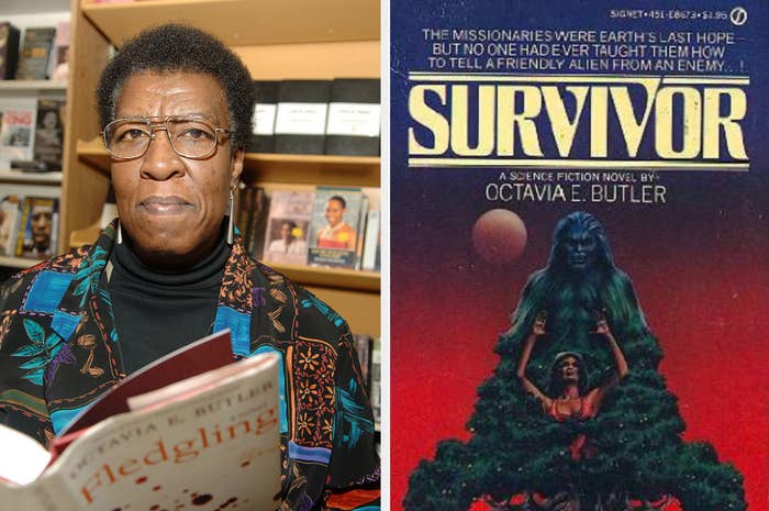 Octavia E Butler and the cover of Survivor