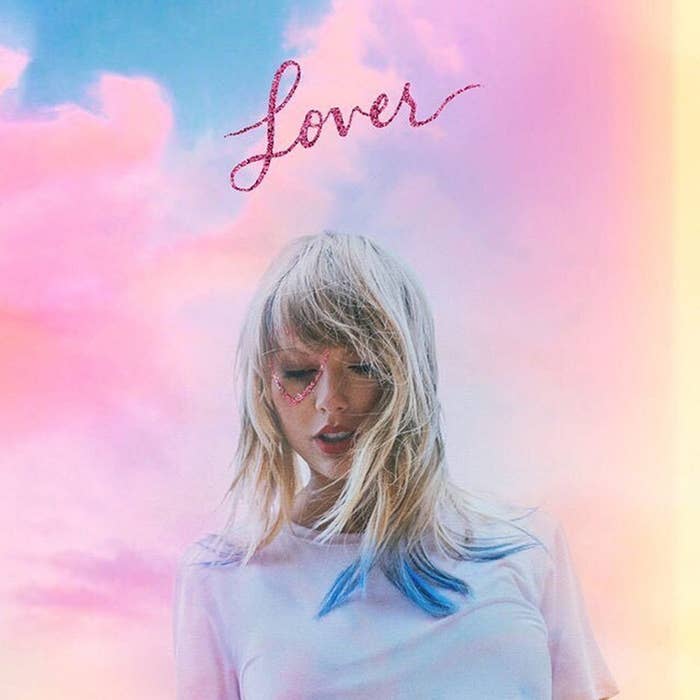 Album cover of Taylor Swift's 7th album, "Lover"
