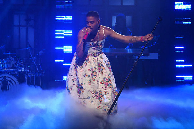 Kid Cudi Explained Why He Wore A Dress On "Saturday Night Live"