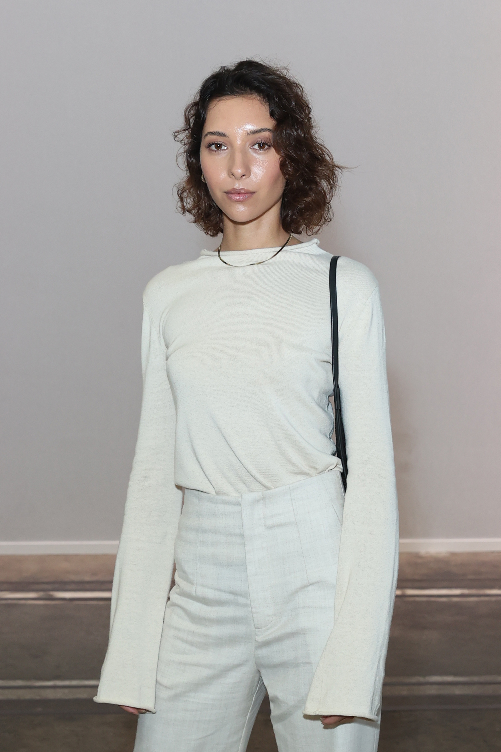 Vanessa Valladares attends the St. Agni show during Afterpay Australian Fashion Week 2021 Resort &#x27;22 Collections at Carriageworks on June 04, 2021 in Sydney, Australia