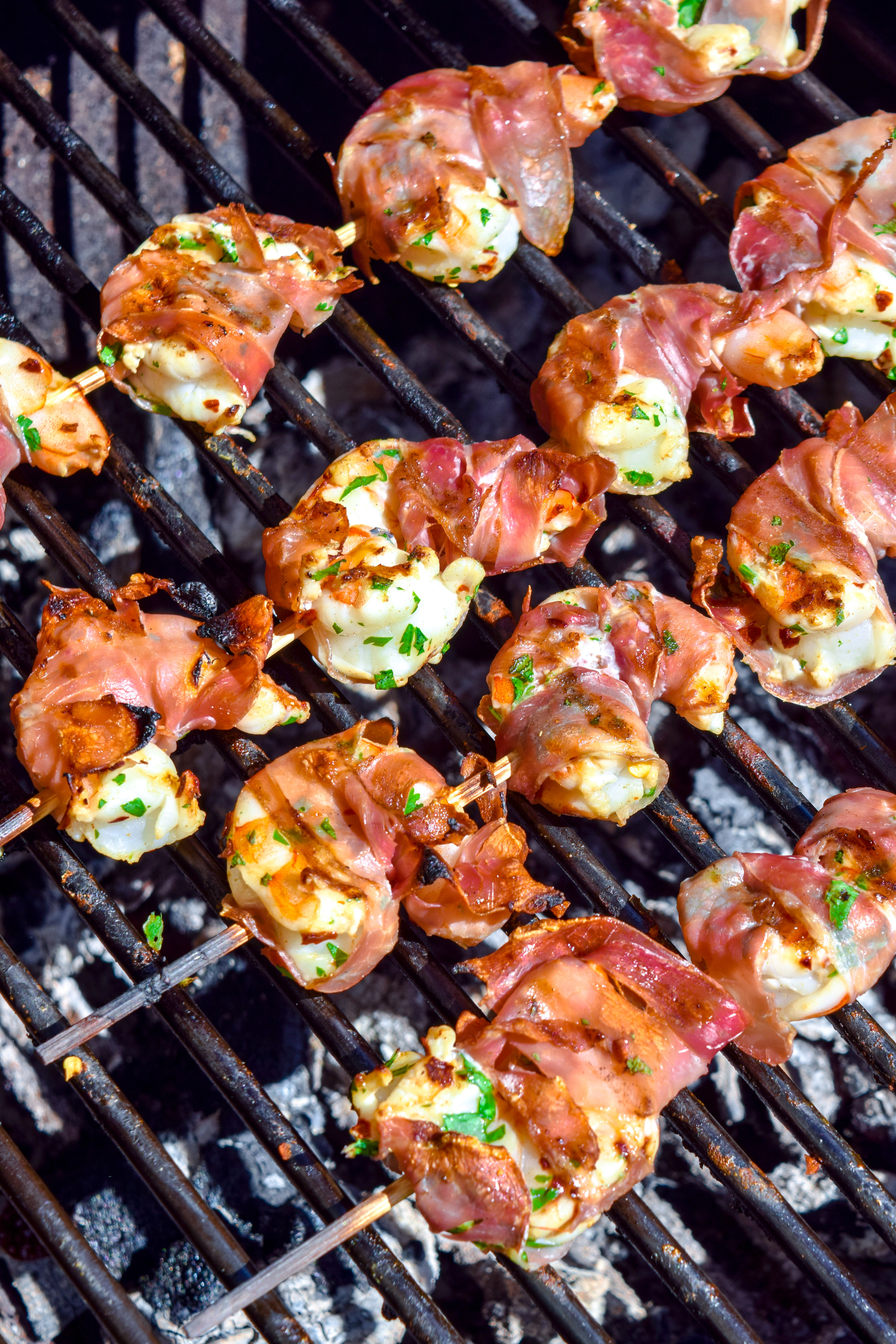 Prosciutto-Wrapped Tequila Lime Shrimp