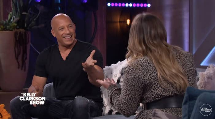 Vin Diesel on the Kelly Clarkson Show
