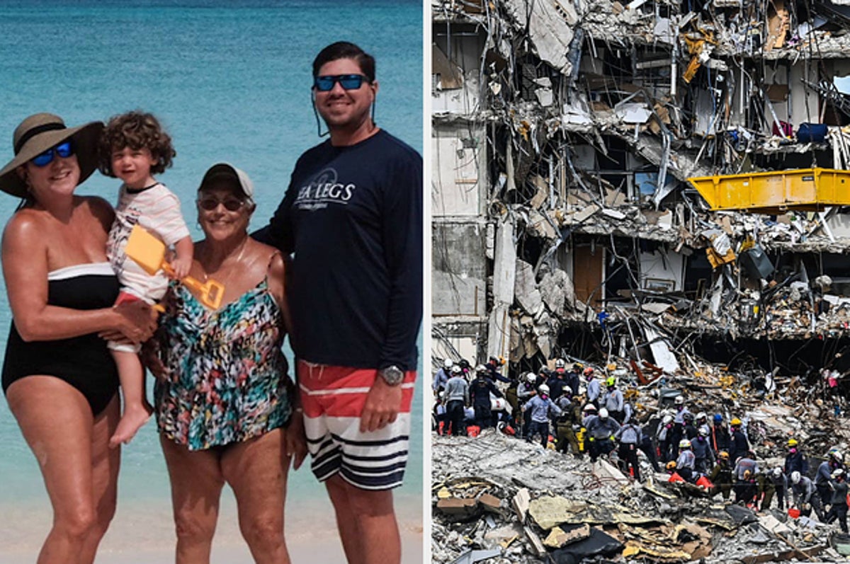 He Saw His Mother's Condo Crash Down In The Surfside Building Collapse. Now He's..