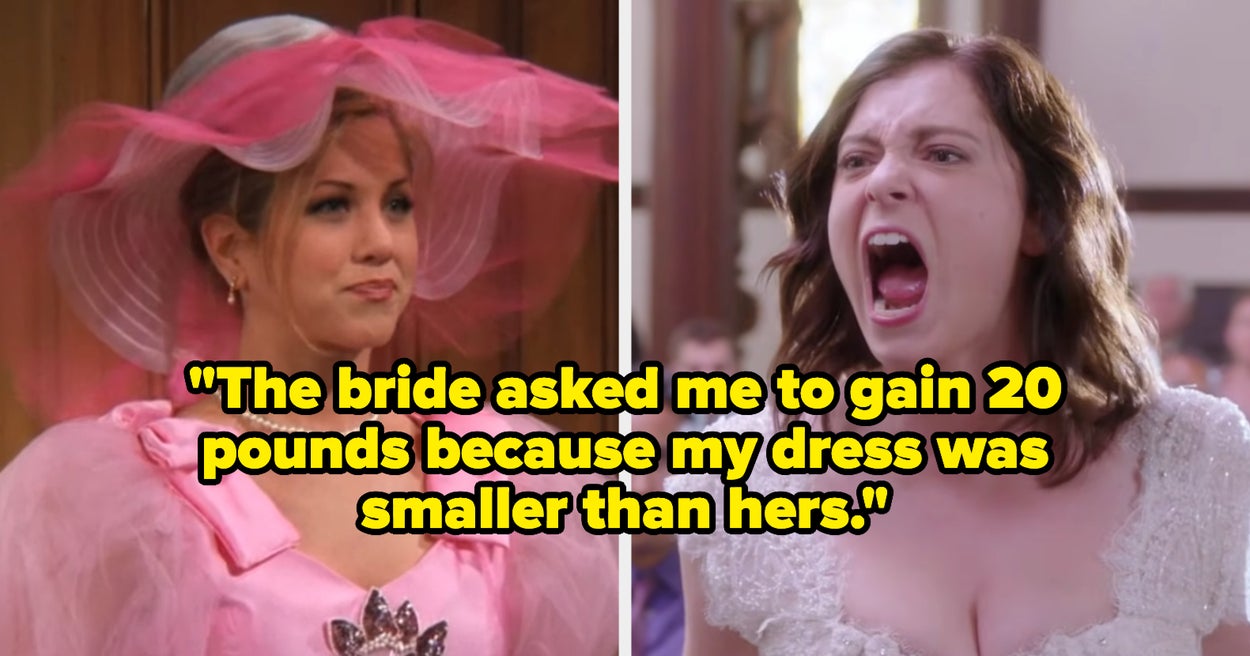 15 Absurd Things People Were Asked To Do For Weddings