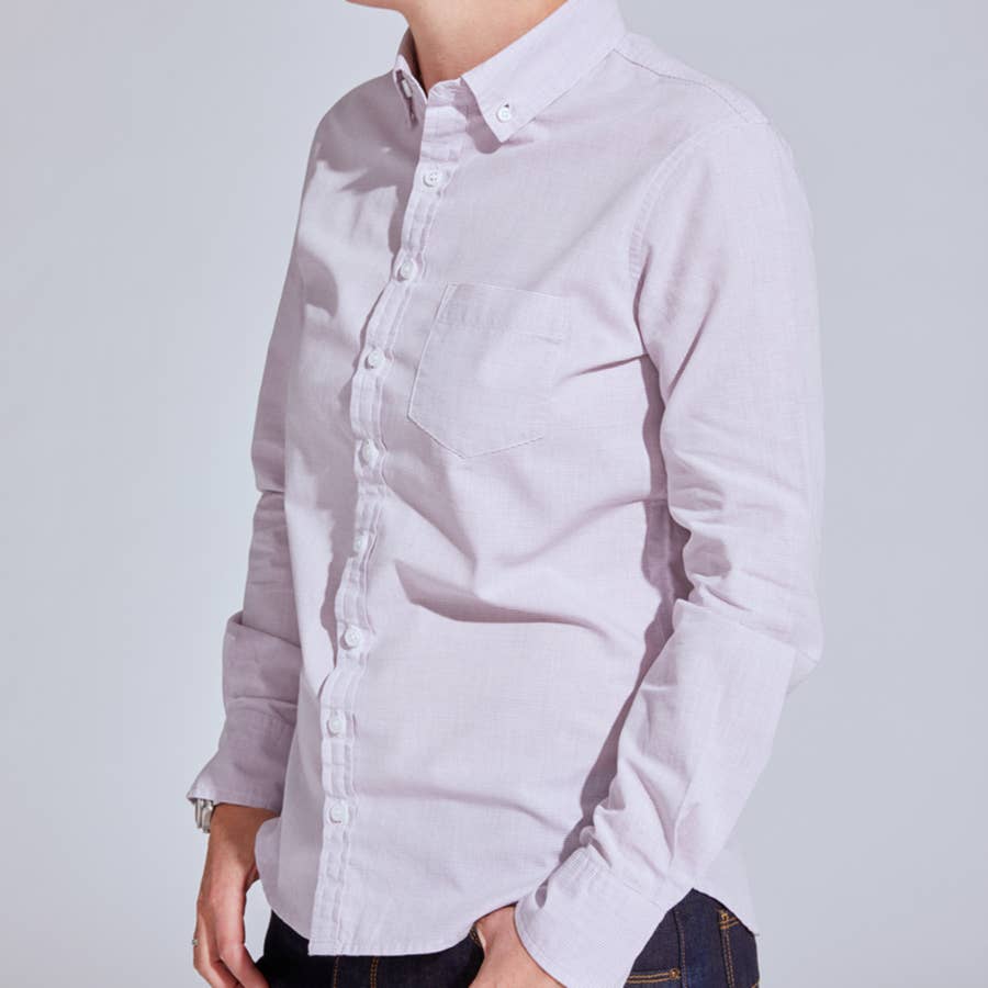 Kirrin Finch long sleeve button down shirt beige size 16