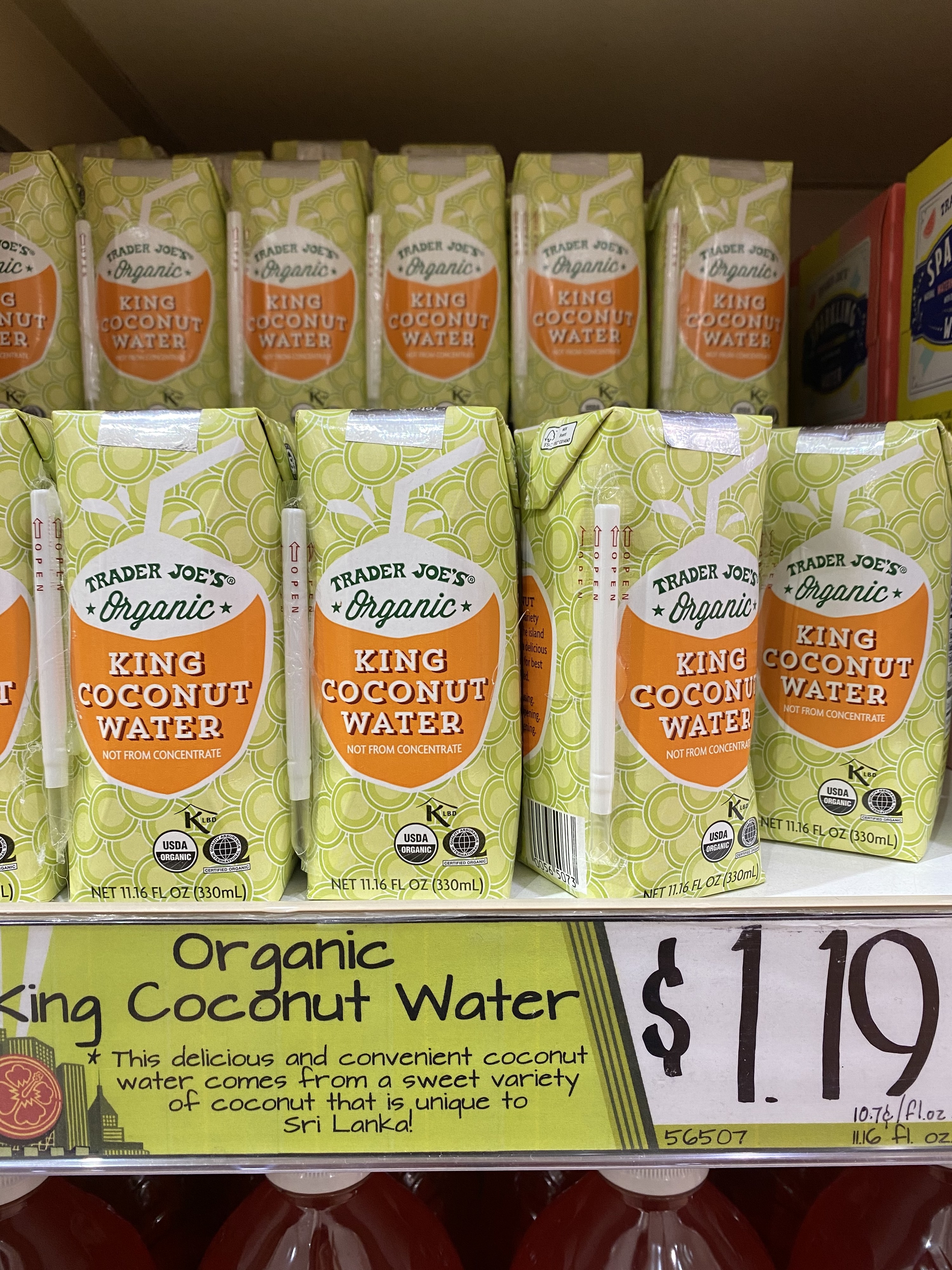 Organic King Coconut Water