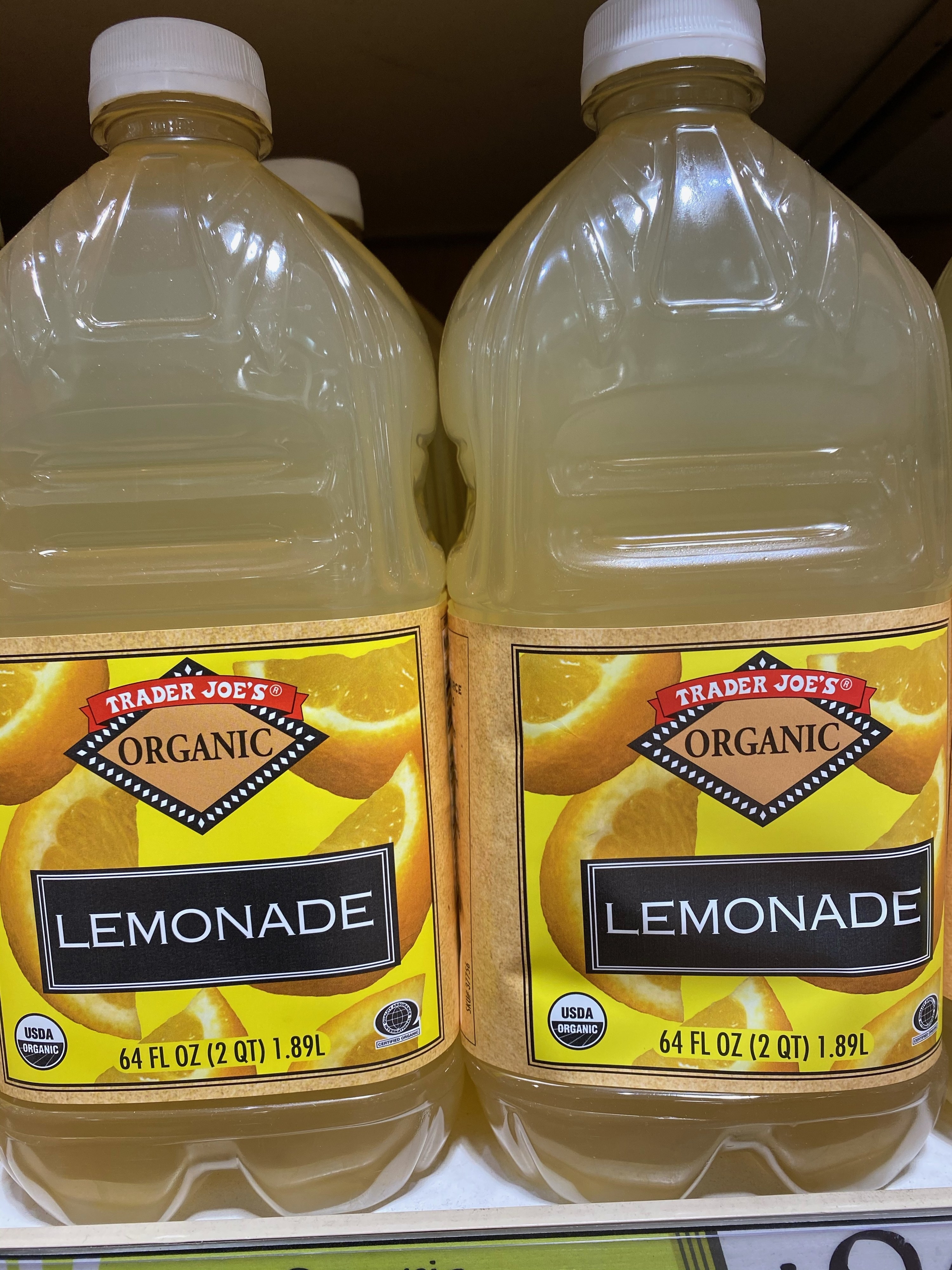 Trader Joe&#x27;s lemonade.