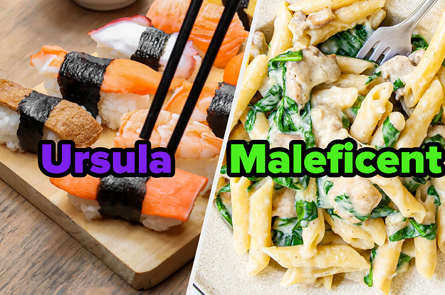 Choose Between These Foods To Find Out If You're Actually More Like Maleficent Or Ursula