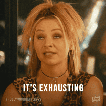Beverley saying &quot;it&#x27;s exhausting&quot; on Hollywood Darlings
