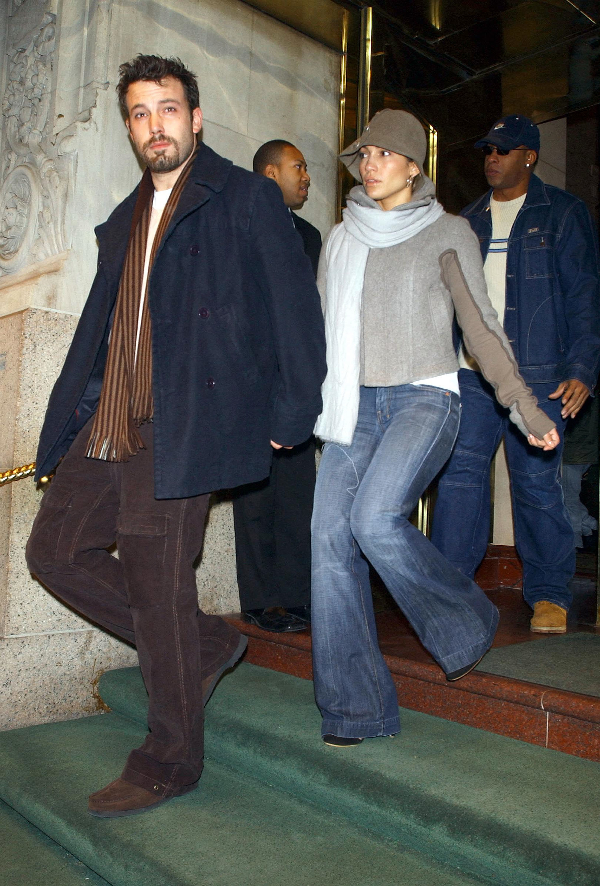 Jennifer Lopez and Ben Affleck in NYC