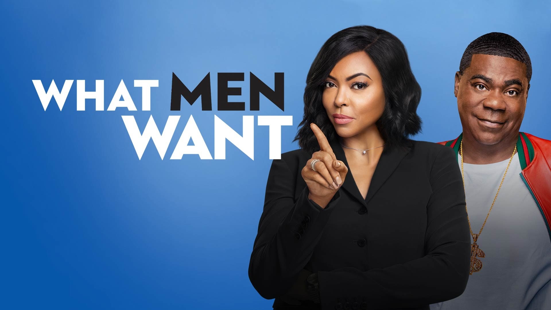 Movie poster for &quot;What Men Want&quot; featuring Taraji P. Henson and Tracy Morgan