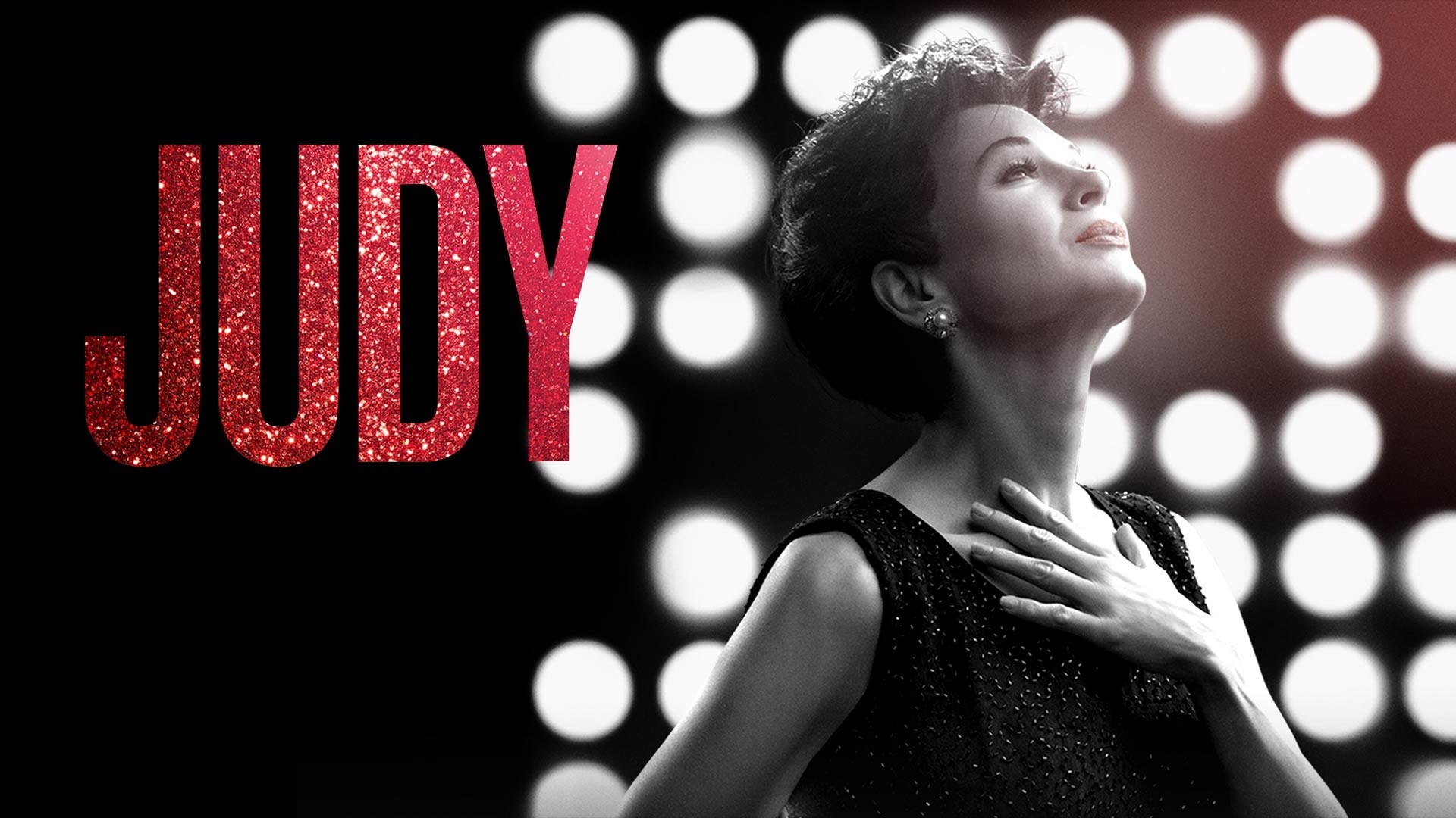 Move poster for "Judy" featuring Renée Zellwegger as Judy Garland