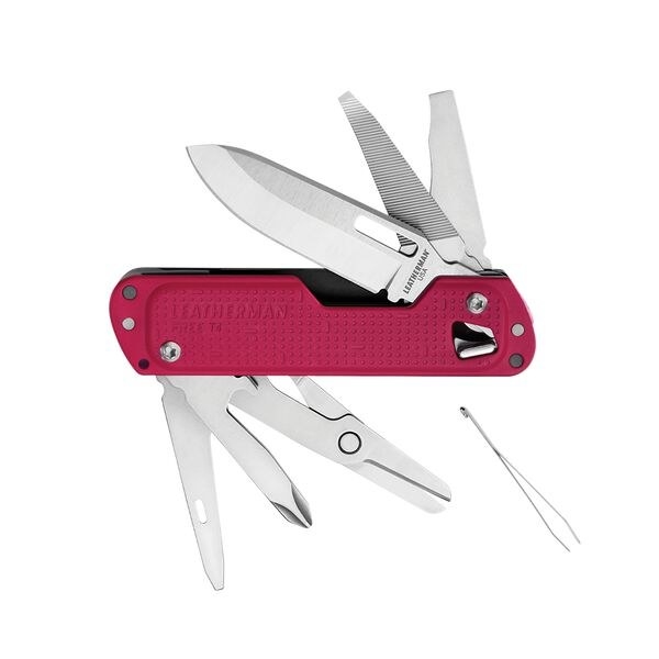 a red leatherman utility tool