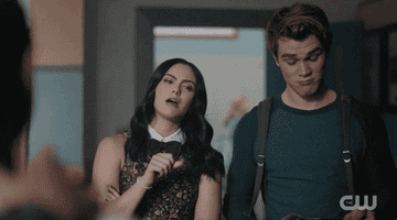Veronica and Archie in Riverdale