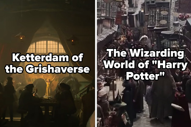 Ketterdam of the Grishaverse and The Wizarding world of "Harry Potter"
