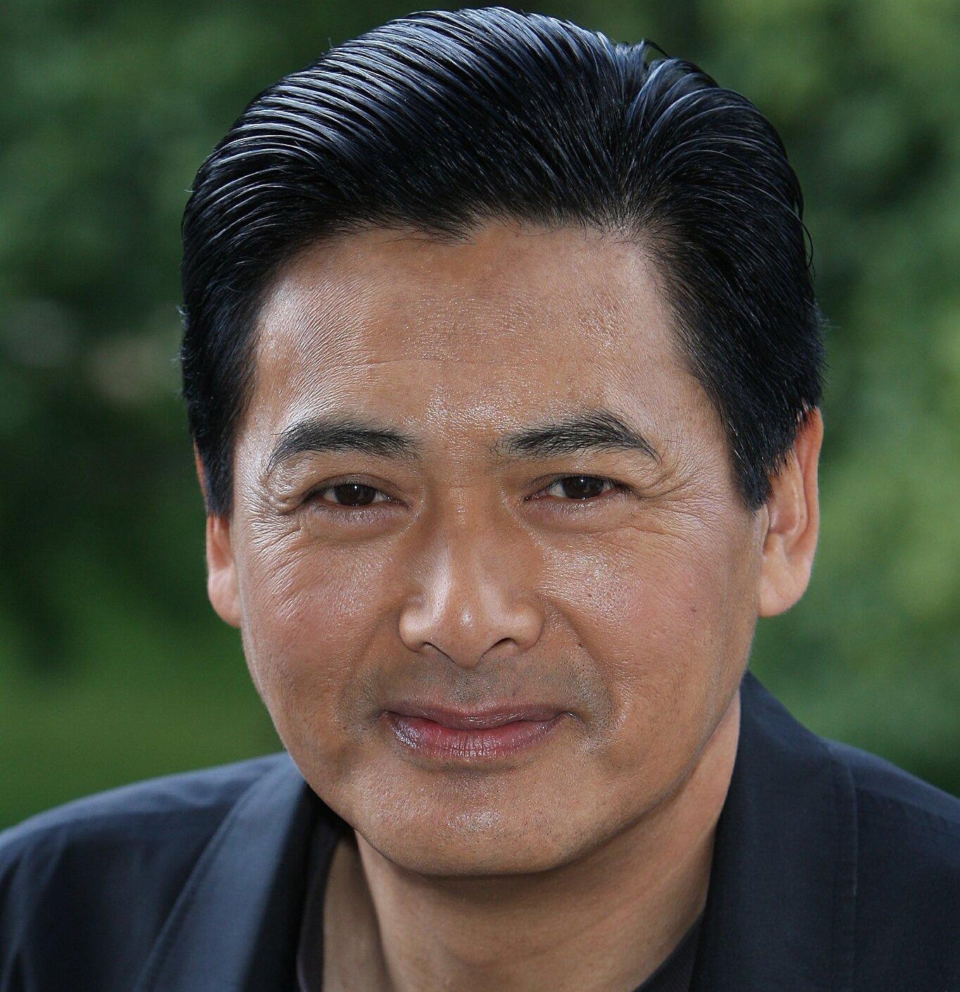 Chow Yun-Fat smiles for the camera