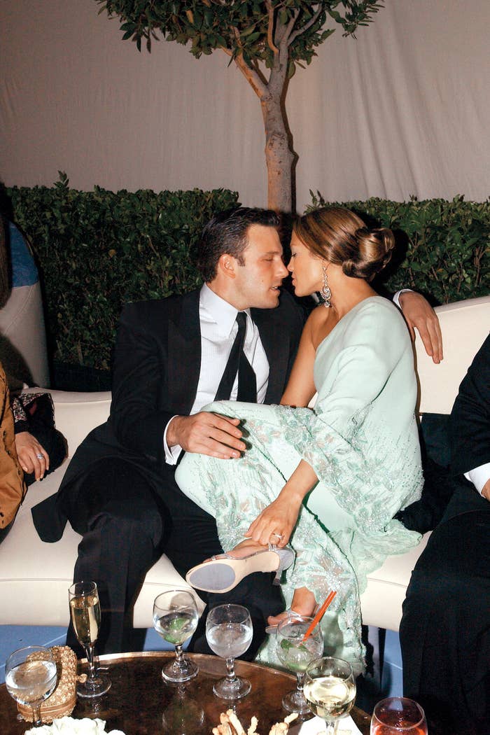 Ben Affleck and Jennifer Lopez in 2003