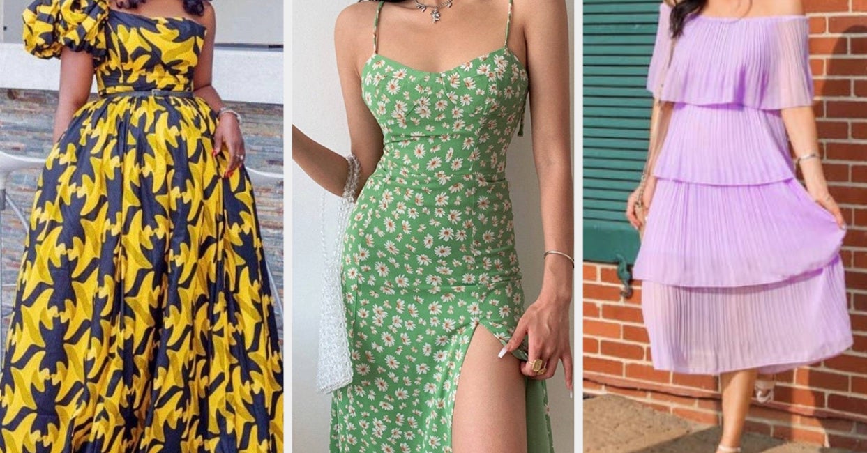 37 Longer Dresses You Can Comfortably Lounge In While Serving Up Almost Too  Much Fashion