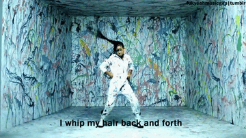 Willow whips her hair in the song&#x27;s music video