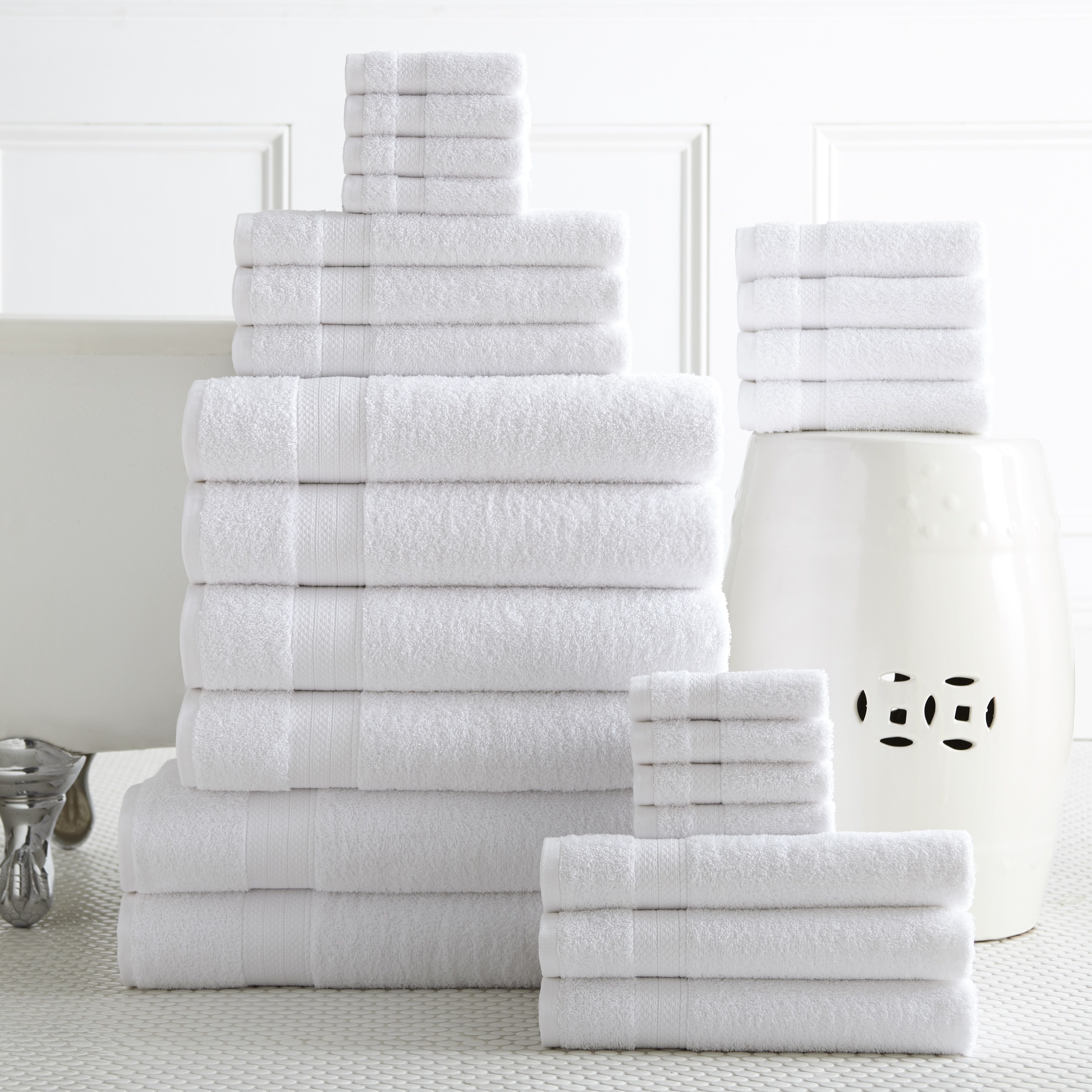 a 24-piece towel set