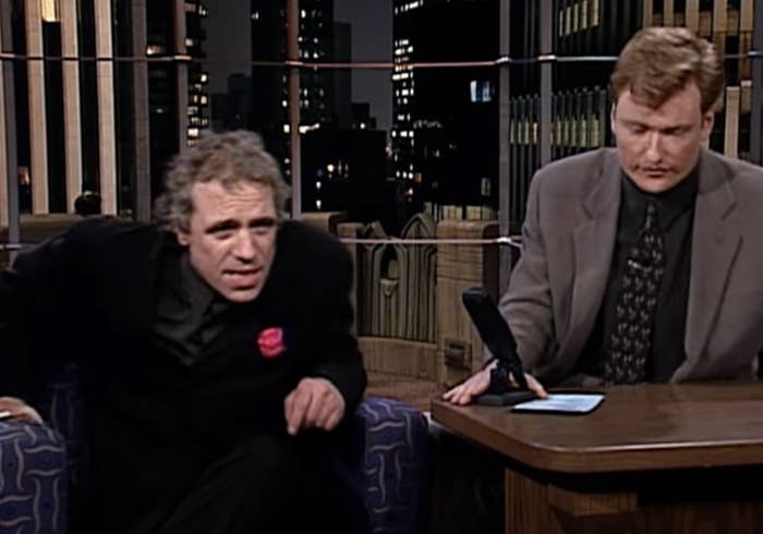 a screenshot of the interview where both look uncomfortable