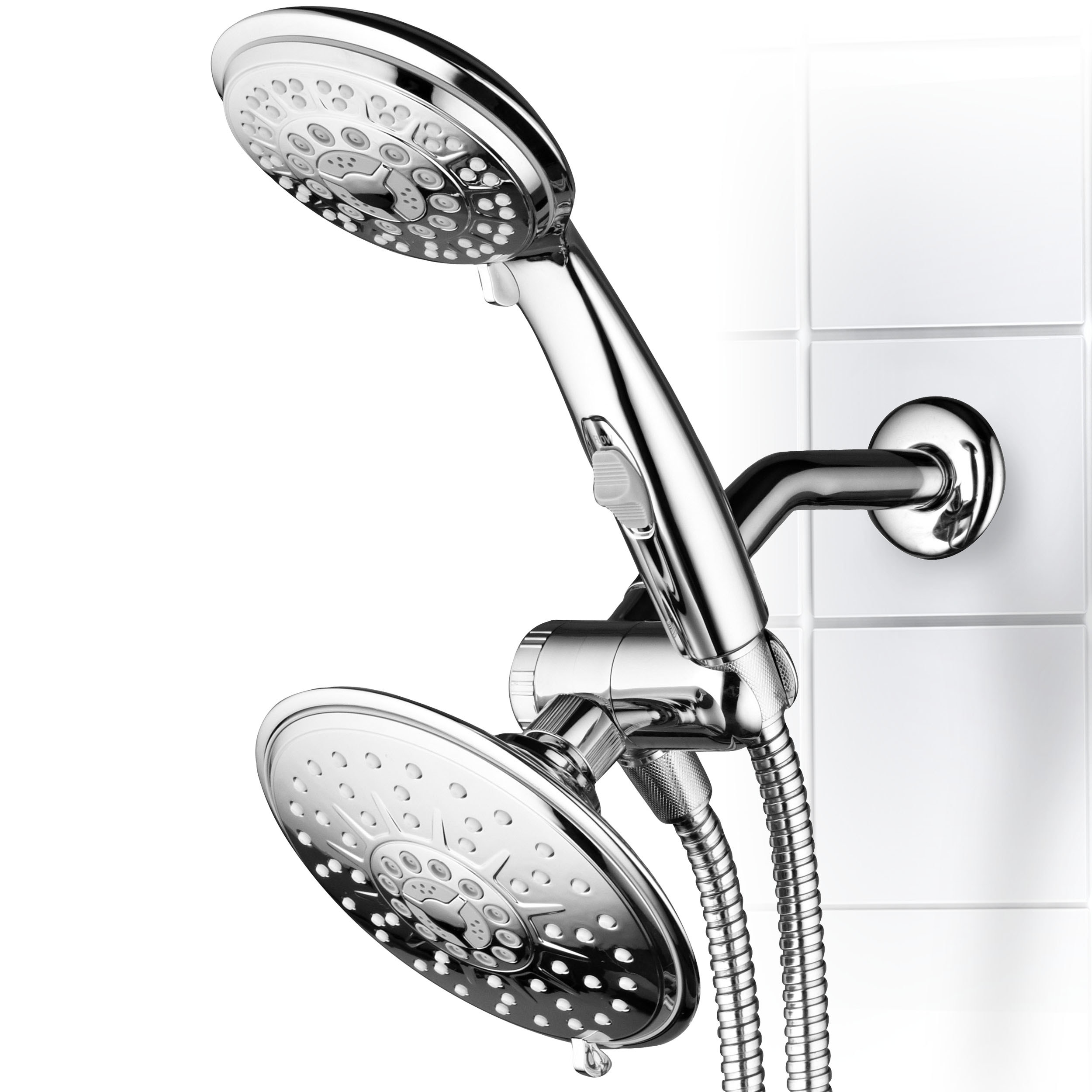 A shower head with 30 settings