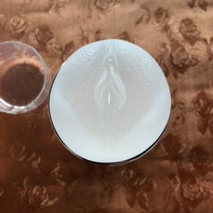 Front of masturbator with realistic details