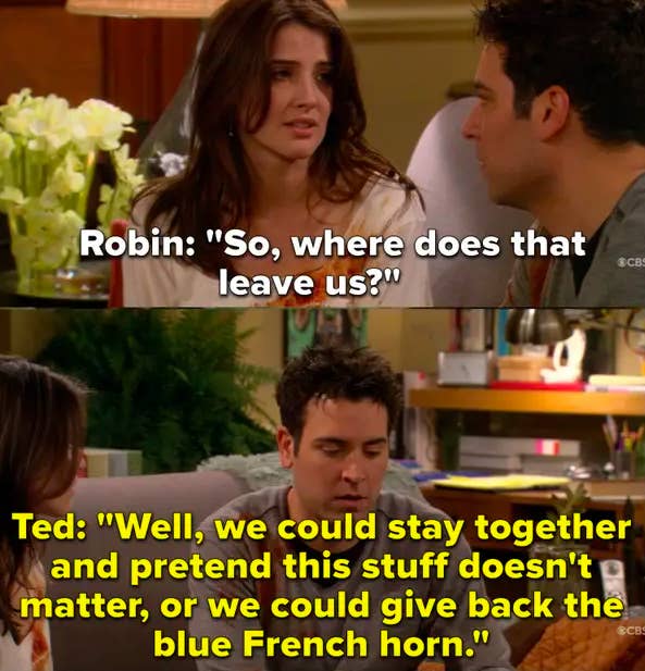 Ted and Robin break up over their differences