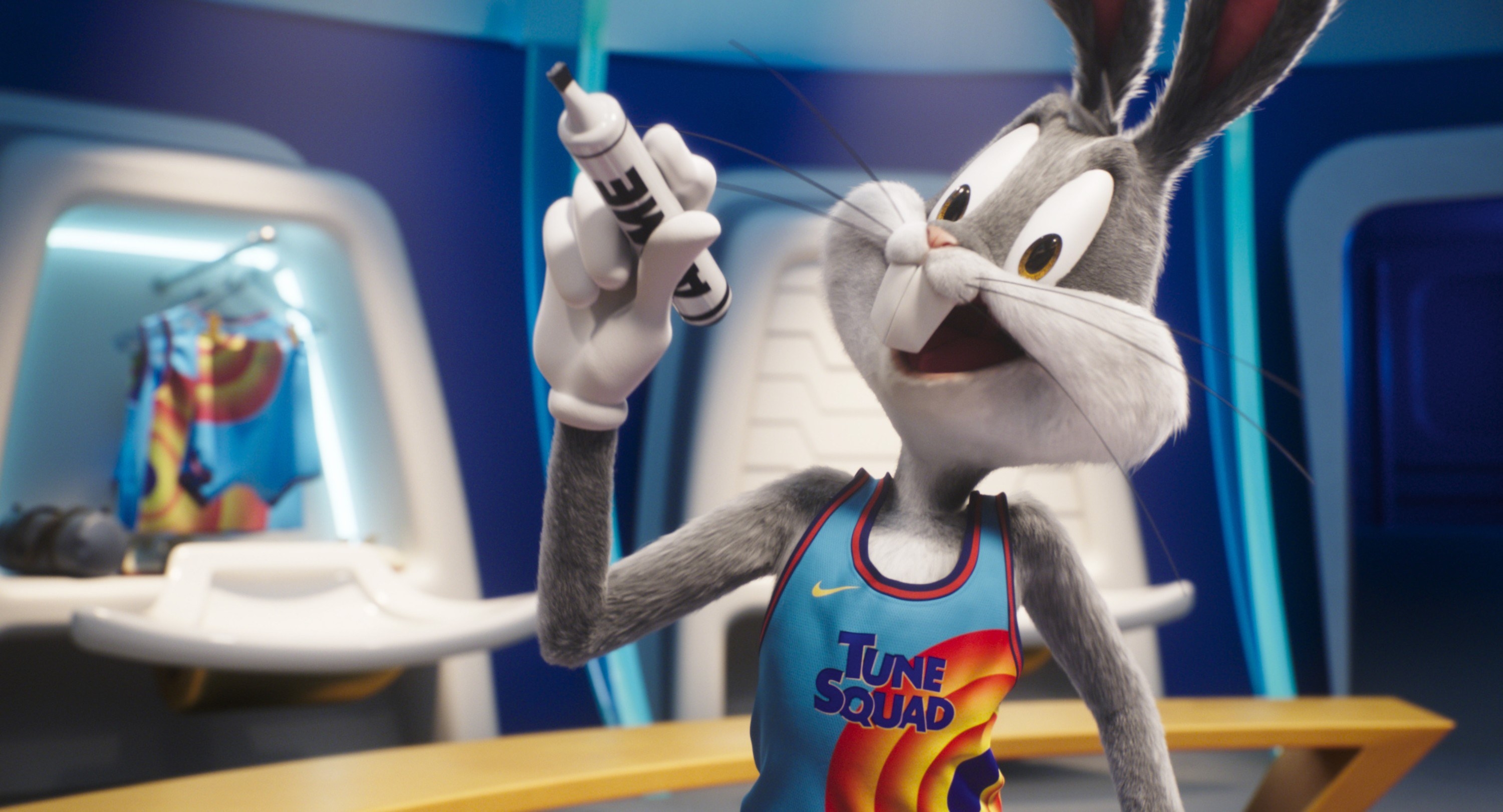 Bugs Bunny voiced by Jeff Bergman