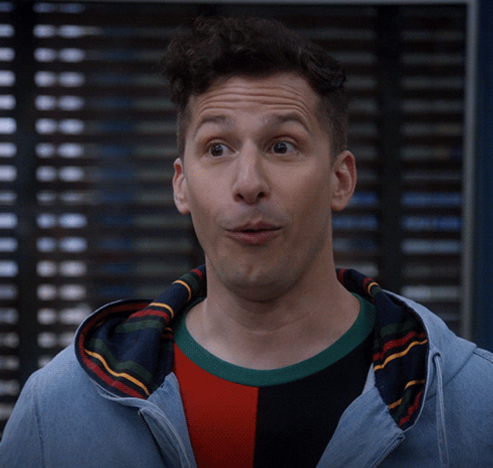 Surprised Jake Peralta