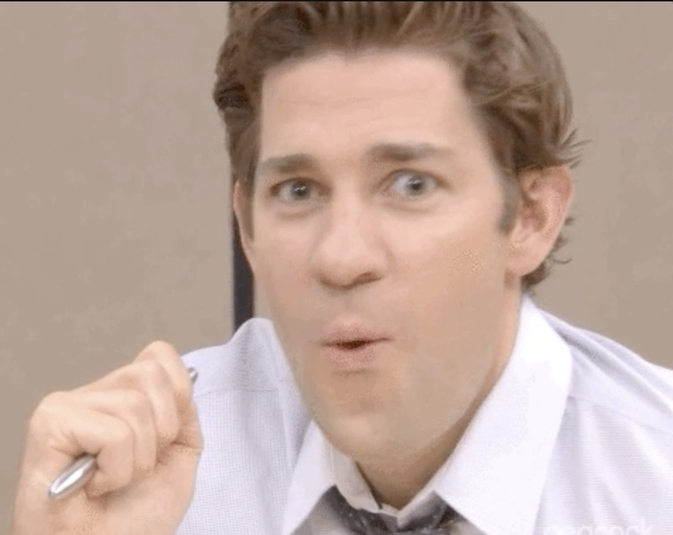 Shocked Jim Halpert