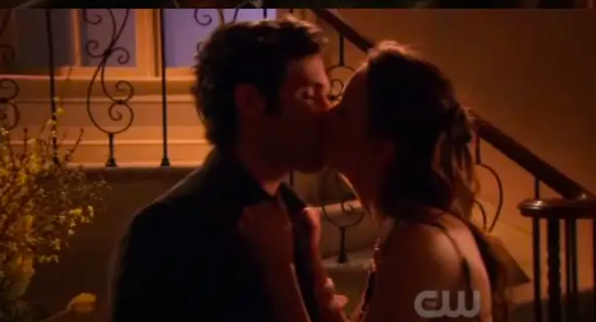Dan and Blair kiss for the first time to see if there&#x27;s anything between them