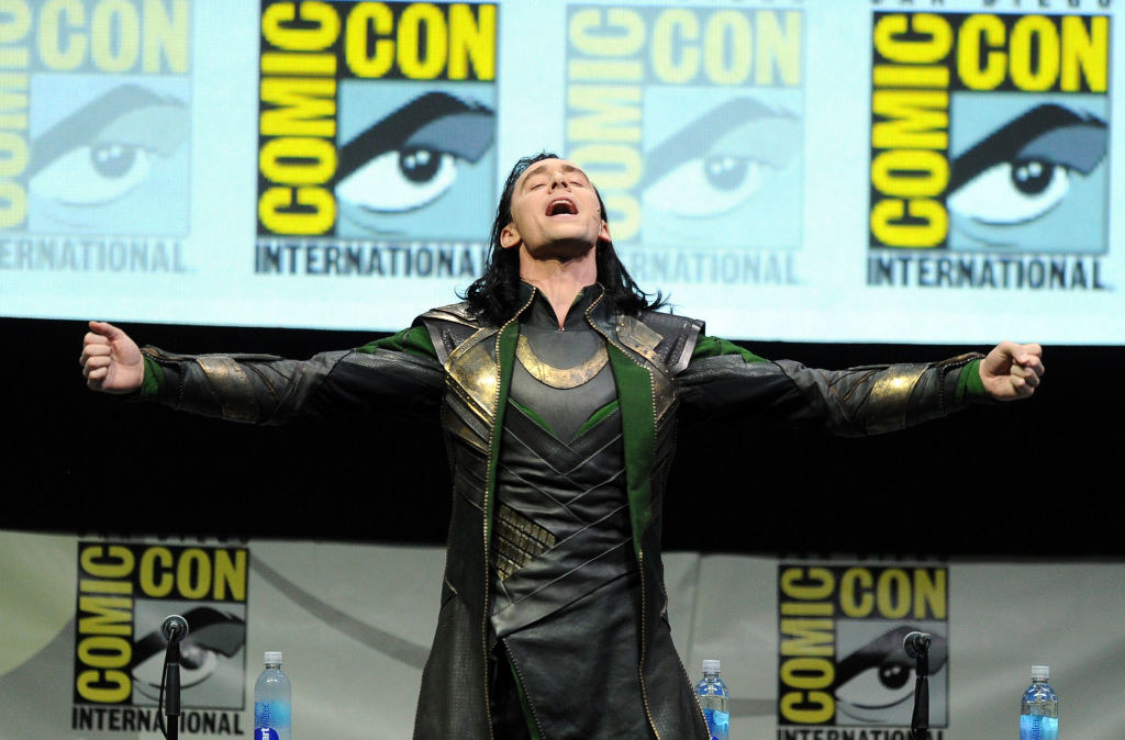 Hiddleston at Comic Con