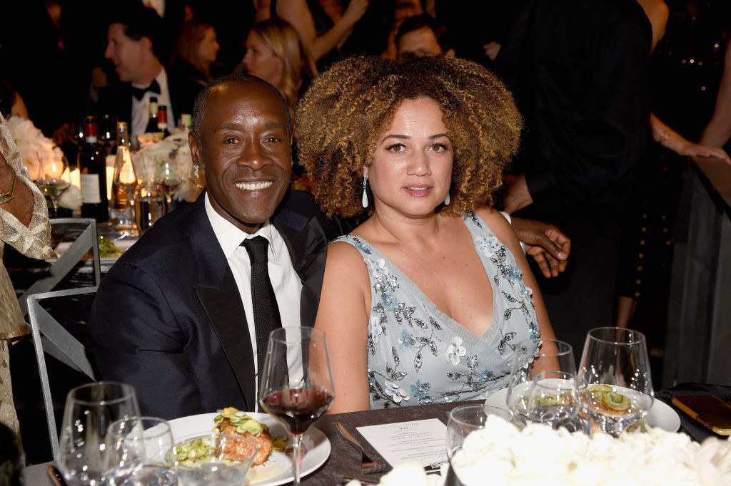 Don Cheadle (L) and Bridgid Coulter attend the American Film Institute&#x27;s 46th Life Achievement Award Gala Tribute