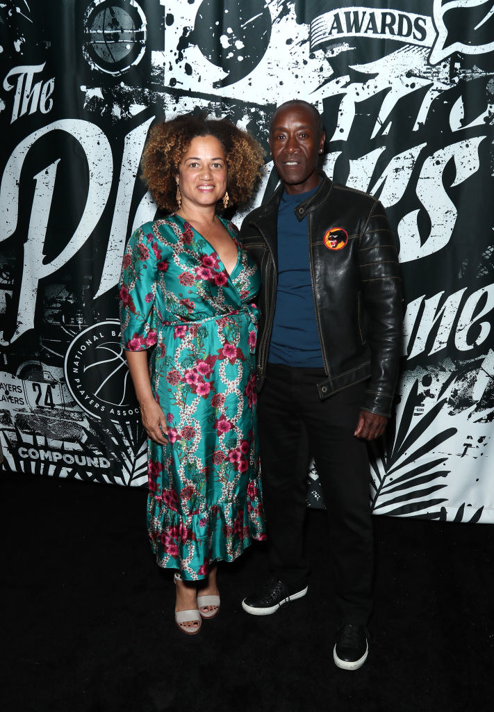 Bridgid Coulter (L) and Don Cheadle attend Players&#x27; Night Out 2019